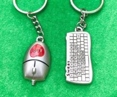 Móc khóa combo phím chuột siêu kute