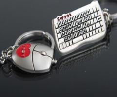 Móc khóa combo phím chuột siêu kute