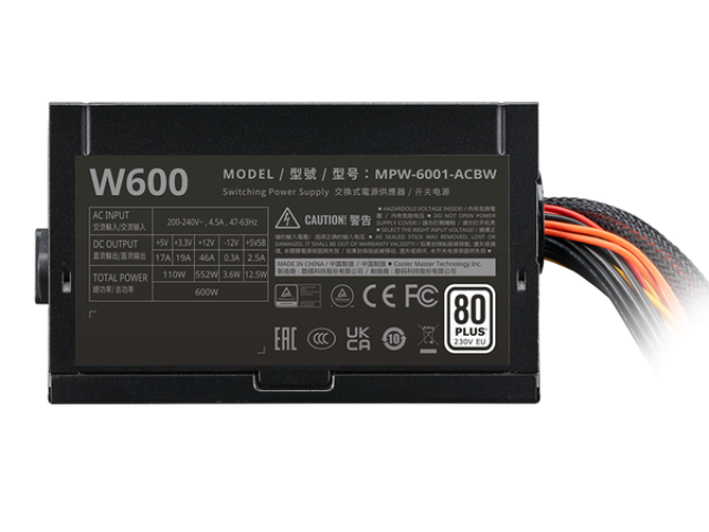 Nguồn máy tính Cooler Master Elite NEX 230V PN600 - 600W