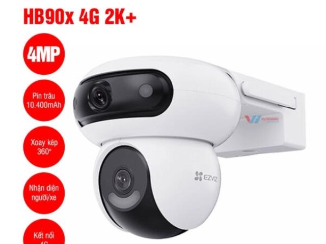 Camera pin sạc EZVIZ HB90x 4G 2K+ - Tình trạng mở hộp