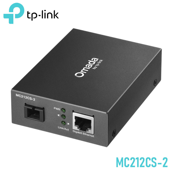 Ảnh tin Media Converter quang 2KM TP-Link Omada Gigabit WDM MC212CS-2