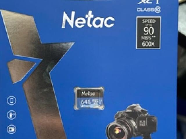 Thẻ nhớ Netac chính hãng Micro SD TF 64gb