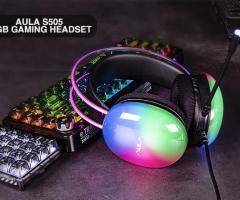 Tai Nghe Gaming Aula S505 7.1 Led RGB
