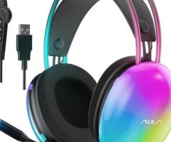Tai Nghe Gaming Aula S505 7.1 Led RGB