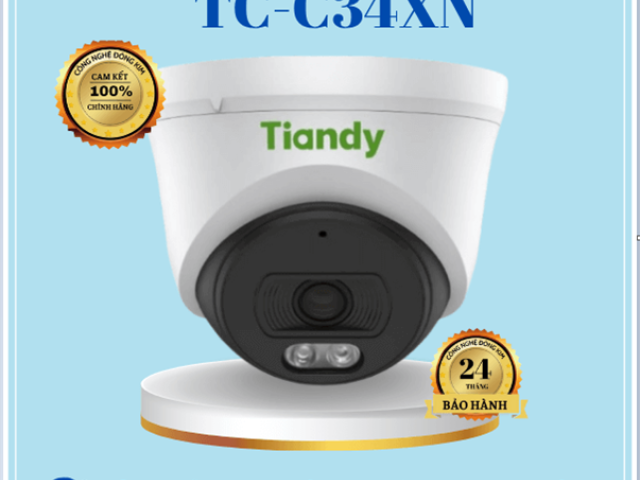Camera IP Tiandy TC-C34XN 4MP Dome chính hãng