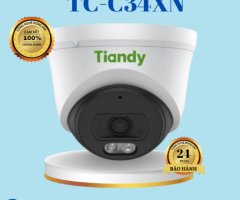 Camera IP Tiandy TC-C34XN 4MP Dome chính hãng