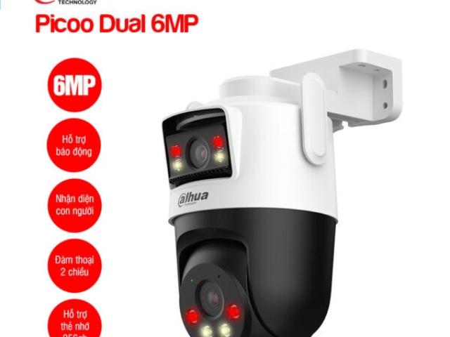 Camera Wi-Fi DAHUA DH-P3D-3F-PV 6MP Picoo Dual D1
