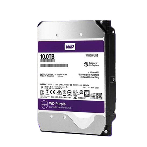 Ảnh tin Ổ Cứng Western Digital Purple 10TB 256MB Cache WD102PURZ