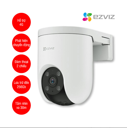 Ảnh tin Camera WiFi EZVIZ H8C 2K 4G Quay Quét 360 độ