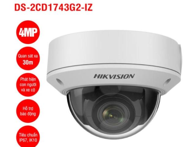 Camera IP Dome 4MP Hikvision DS-2CD1743G2-IZ - Mua bán tại Hà Nội