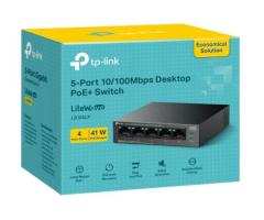 Switch PoE TP-Link LS105LP (5 port/ 10/100 Mbps)