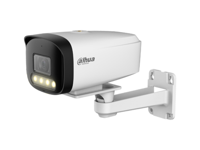 Camera thân IP Full-color ngoài trời Dahua IPC-HFW1239V-A-LED-B 2MP, tích hợp mic, đèn LED 35m
