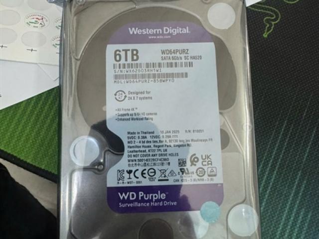 ổ cứng HDD 6TB WD purple