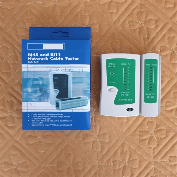 Ảnh tin Bộ test cable Mạng 468 RJ45& RJ11