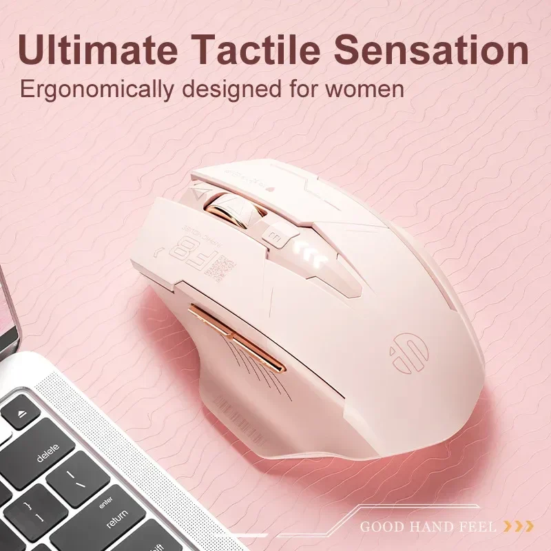 Ảnh tin Chuột INPHIC F8 Ⅱ Hồng
