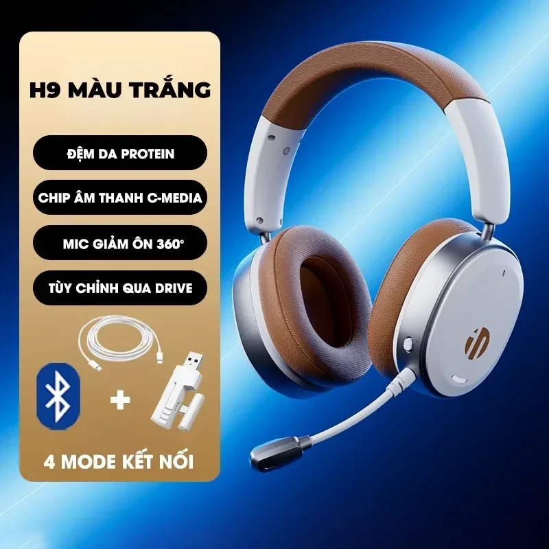 Ảnh tin Tai nghe INPHIC H9 Trắng