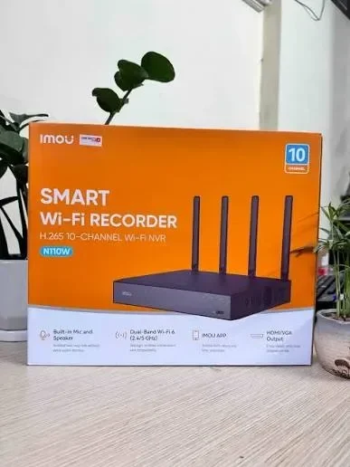 Ảnh tin Đầu ghi hình wifi 10 kênh NVR-N110W-8A0E IMOU