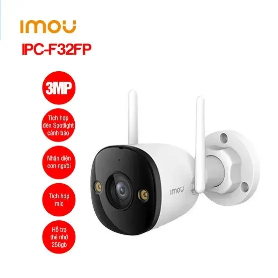 Ảnh tin Camera Wifi IMOU IPC-F32FP 3MP cố định ngoài trời, màu ban đêm