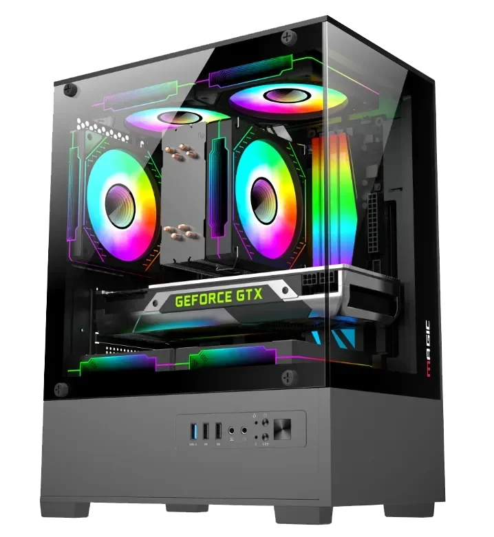 Ảnh tin CASE MAGIC MIX BLACK (M-ATX)