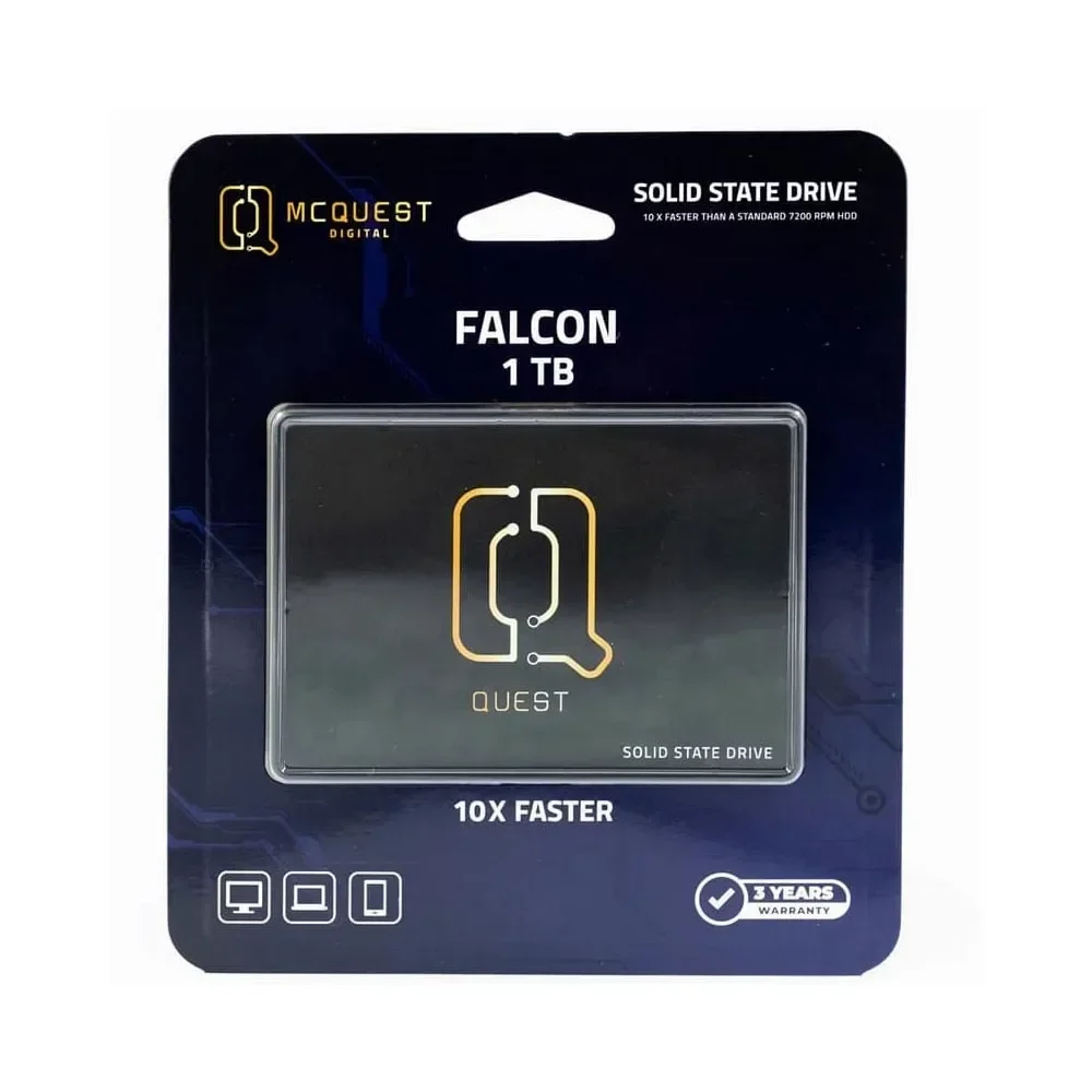 Ảnh tin Ổ cứng SSD McQuest Falcon 1TB Sata III 2.5 inch