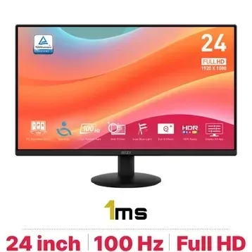 Ảnh tin Màn Hình MSI PRO MP242L (23.8 inch - IPS - 100Hz - FHD - 1ms)