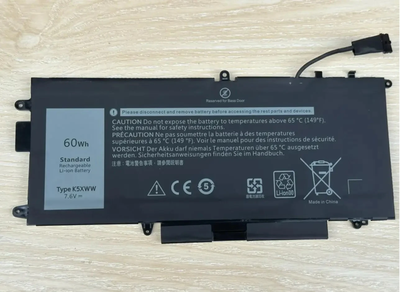 Ảnh tin Pin Laptop Dell Latitude 7390 (2in1) 5289 7389 60Wh K5XWW Zin