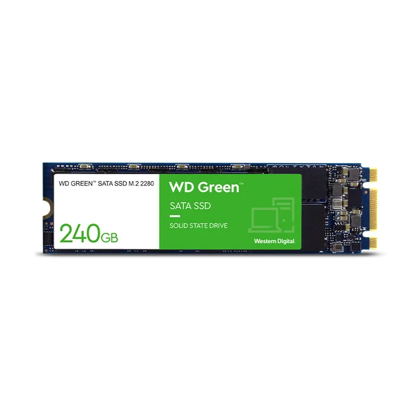 Ảnh tin SSD Western Digital Green 240GB M.2 2280 Sata III WDS240G3G0B