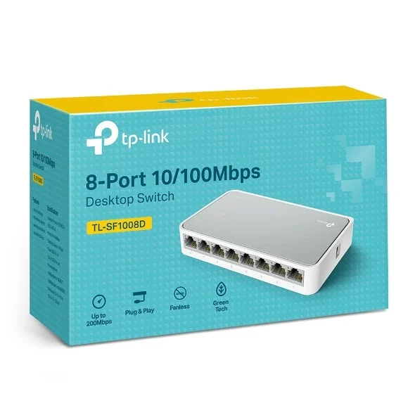 Ảnh tin SWITCH 8 PORT TP-Link TL-SF1008D