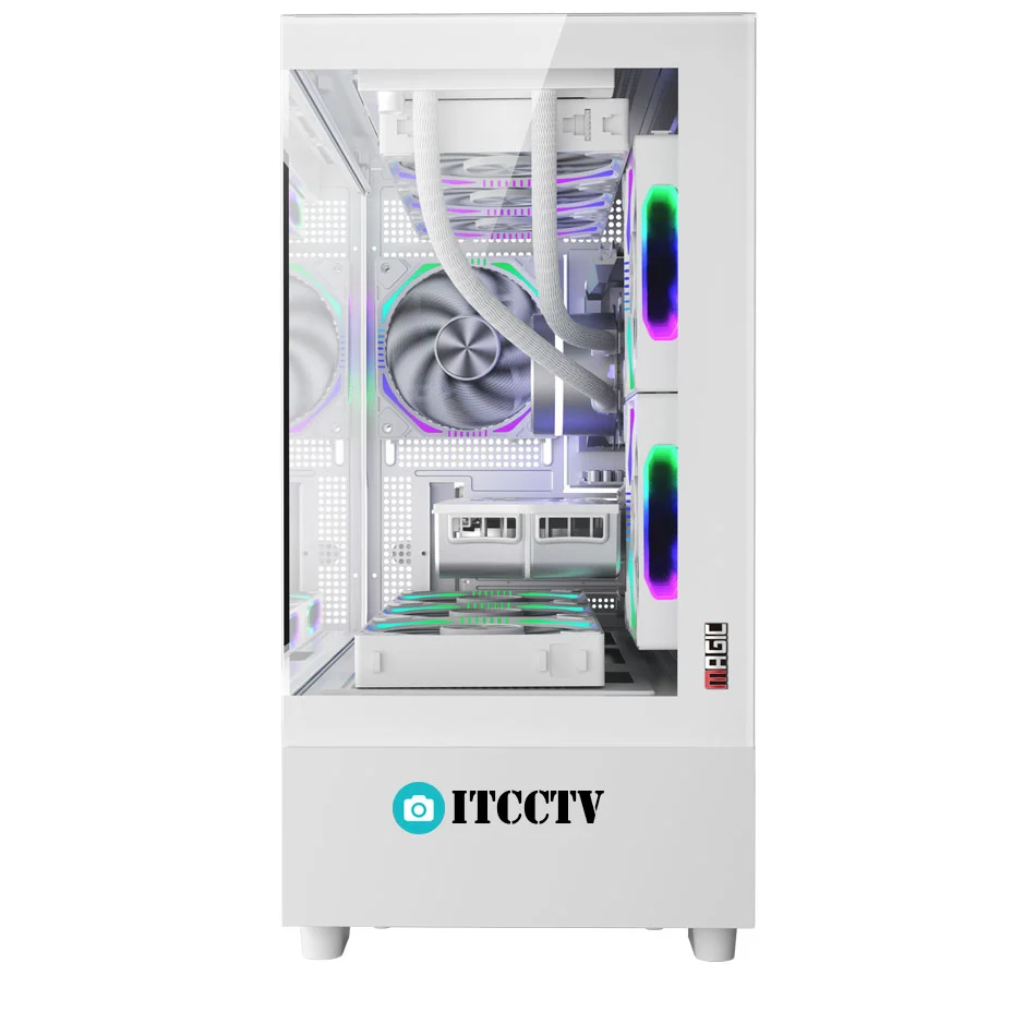 Ảnh tin Case Magic MIX-Tower Pro Trắng | M-ATX