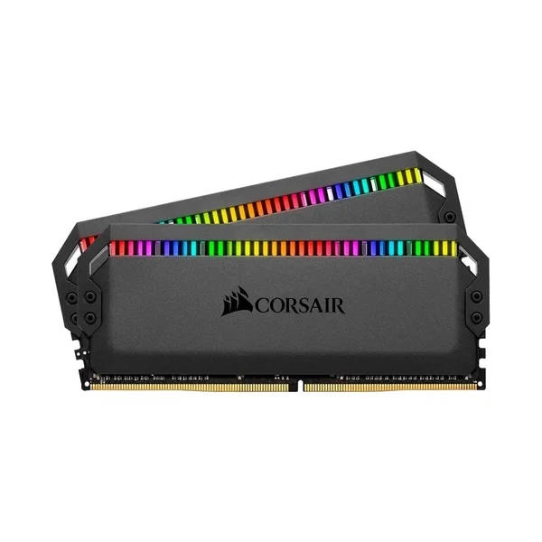 Ảnh tin Ram PC Corsair Dominator Platinum RGB 16GB 3200Mhz DDR4 (2x8GB) CMT16GX4M2E3200C16