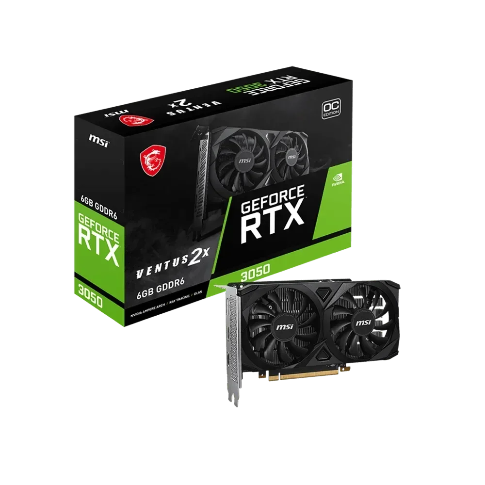 Ảnh tin VGA MSI RTX 3050 VENTUS 2X 6GB OC (2nd)