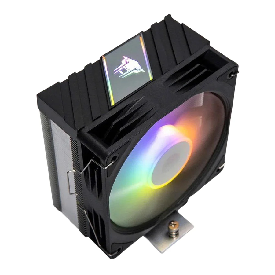 Ảnh tin Tản nhiệt khí CPU Jungle Leopard K400 AMD (Only AMD AM2,3,4) RGB Black | 4 Ống đồng, 120mm