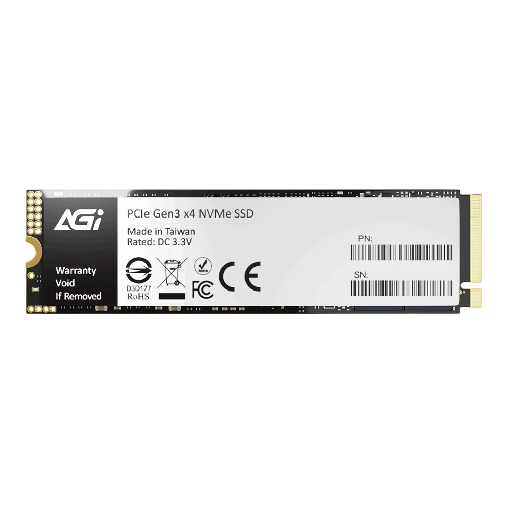Ảnh tin Ổ cứng SSD AGI AI198R 256GB (AGI256G80AI198R-CB) | PCIe Gen3 x4 NVMe, M.2 2280, 3D NAND