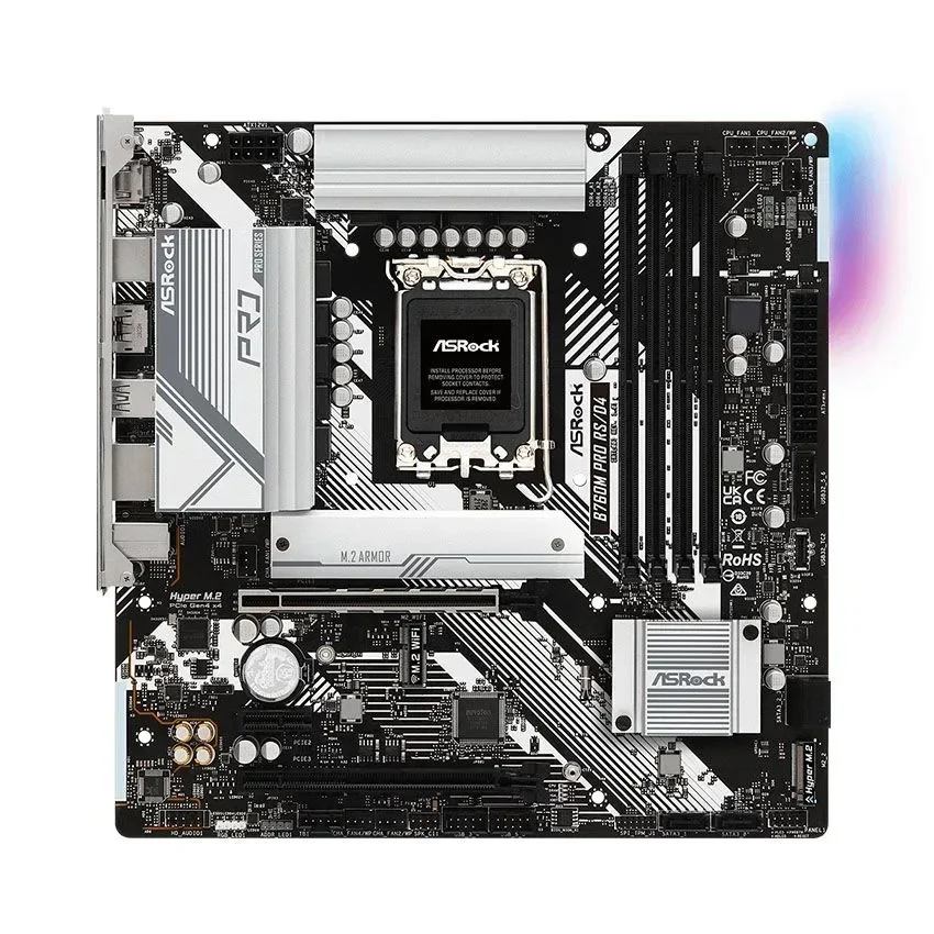 Ảnh tin Mainboard ASROCK B760M PRO RS DDR4 còn bảo hành 2028