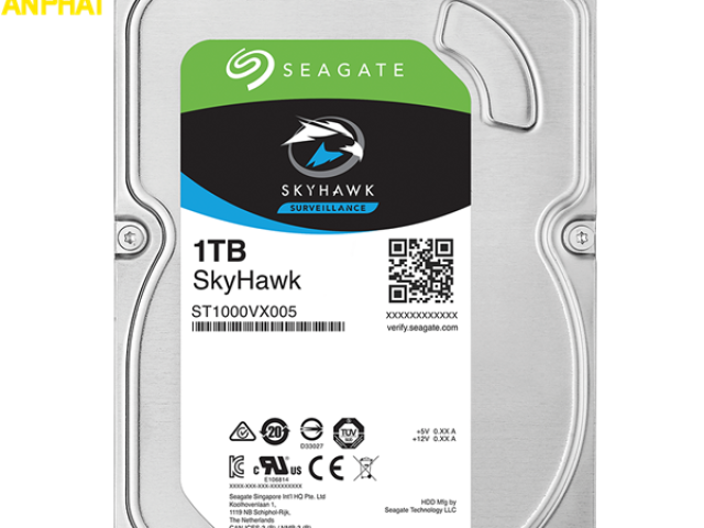 Ổ cứng Seagate Skyhawk HDD 1TB CHÍNH HÃNG FULL VAT
