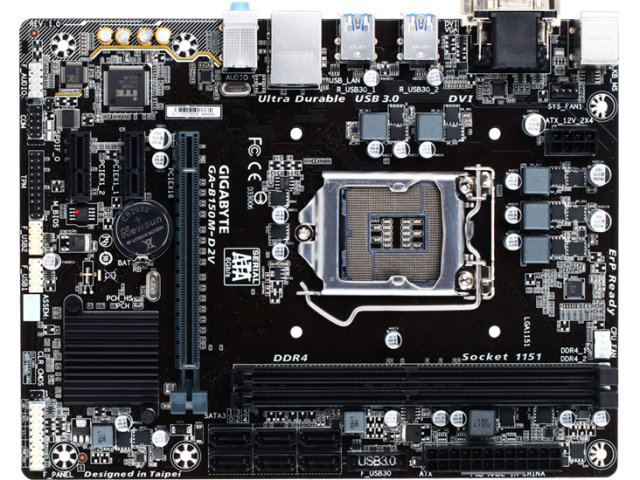 Mainboard GIGABYTE B150M - D2V đã qua sử dụng