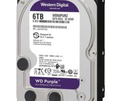 Ổ cứng HDD WD Purple 6TB WD62PURZ Mới Chính Hãng