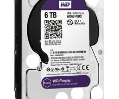 Ổ cứng HDD WD Purple 6TB WD62PURZ Mới Chính Hãng