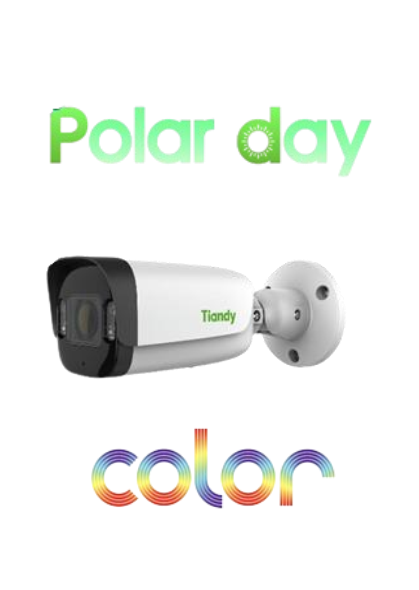 Ảnh tin Camera IP Thân Tiandy PTC-C34UV - Polar day - Color Maker 4M