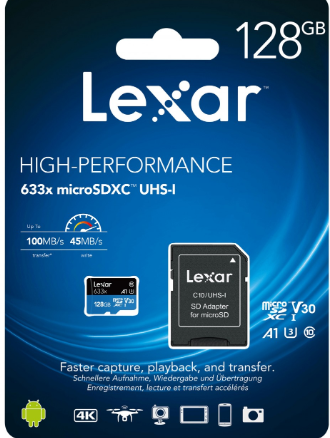 Ảnh tin Thẻ nhớ Micro SDXC Lexar 128GB