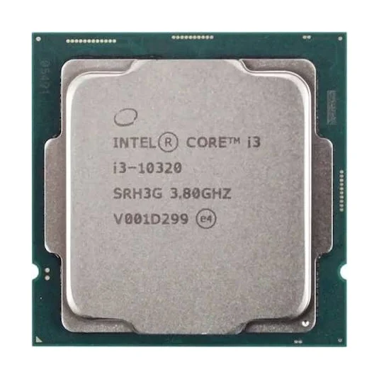 Ảnh tin CPU Intel Core i3-10320 Tray (VAT, Không kèm Fan) | Socket 1200, 4 Nhân 8 Luồng, Max 4.6GHz, UHD…