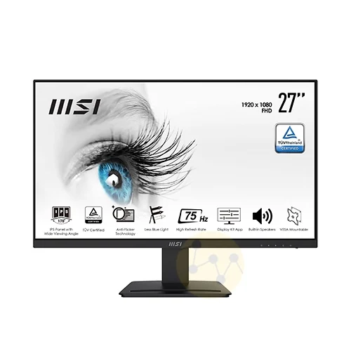 Ảnh tin Màn hình 27 inch MSI Pro MP273AW | FHD IPS 100Hz Loa - Trắng