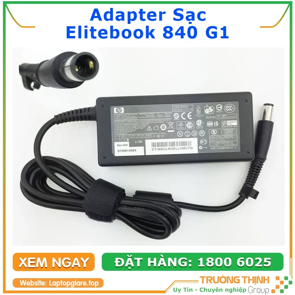 Ảnh tin Sạc Adapter Laptop Hp Elitebook 840 G1 Giá Rẻ