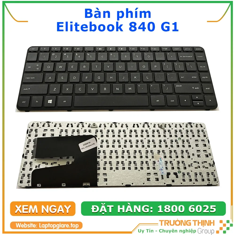 Ảnh tin Bàn Phím Laptop HP Elitebook 840 G1 Giá Rẻ