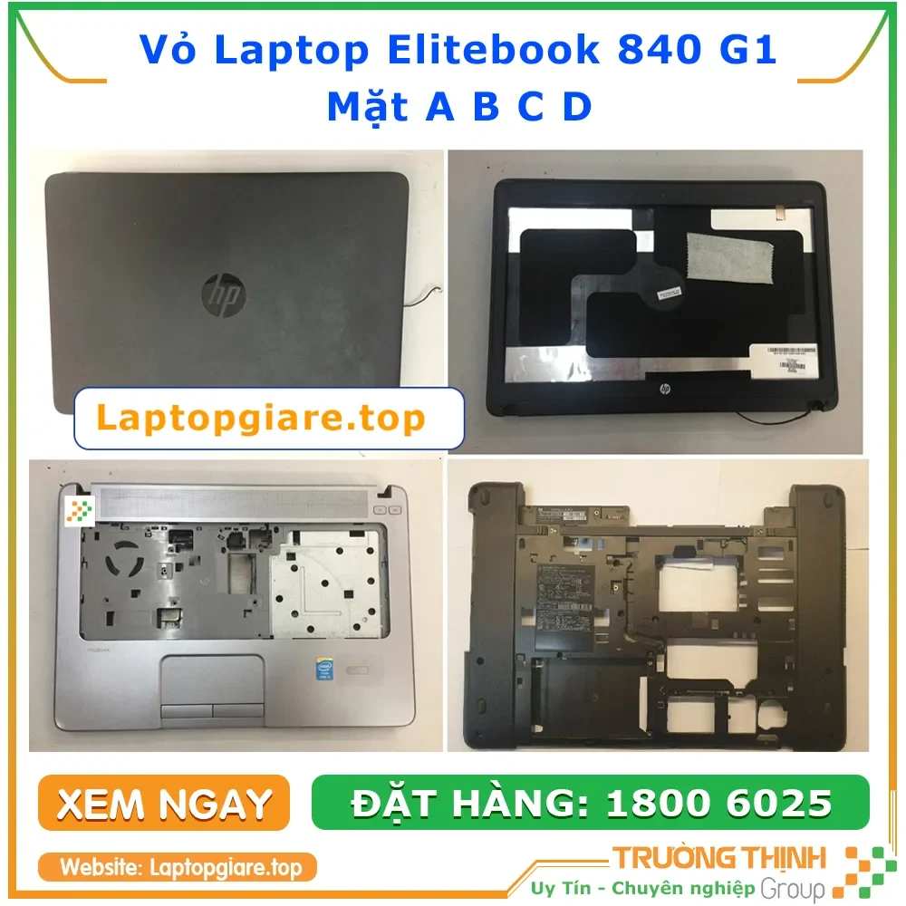 Ảnh tin Vỏ Laptop Mặt A, B, C, D Hp Elitebook Giá Rẻ