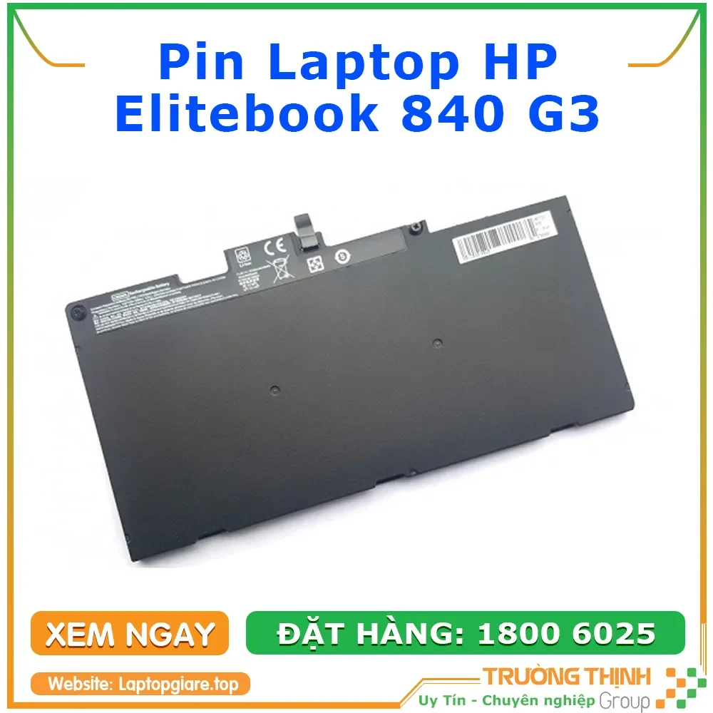 Ảnh tin Pin Laptop HP Elitebook 840 G3 Giá Rẻ