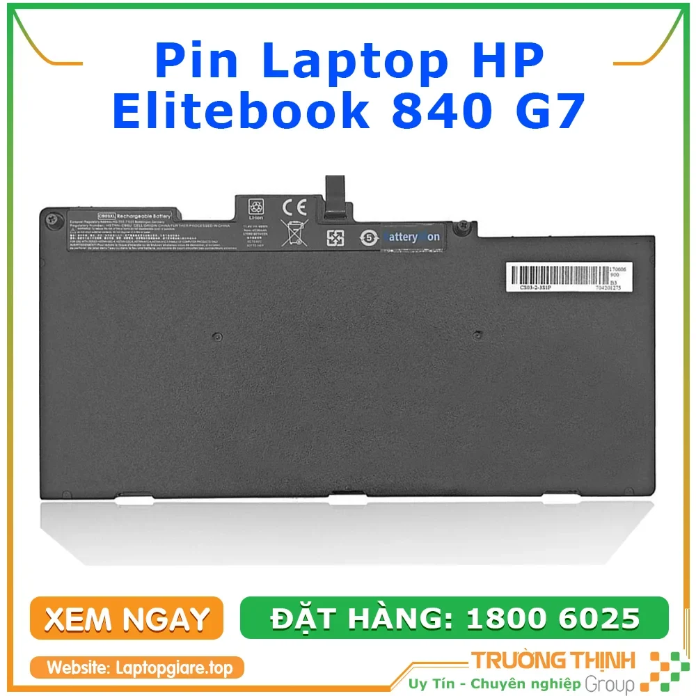 Ảnh tin Pin Laptop HP Elitebook 840 G7 Giá Rẻ