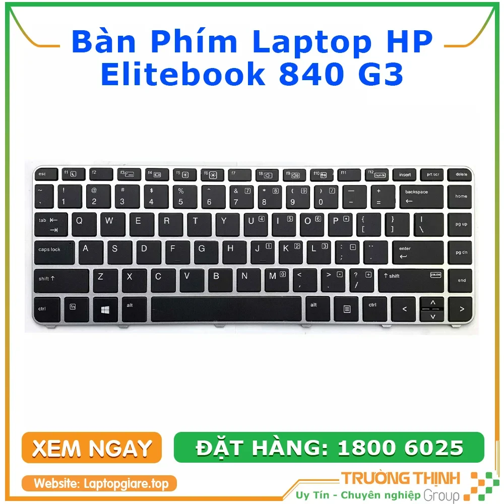 Ảnh tin Bàn Phím Laptop HP Elitebook 840 G3 Giá Rẻ