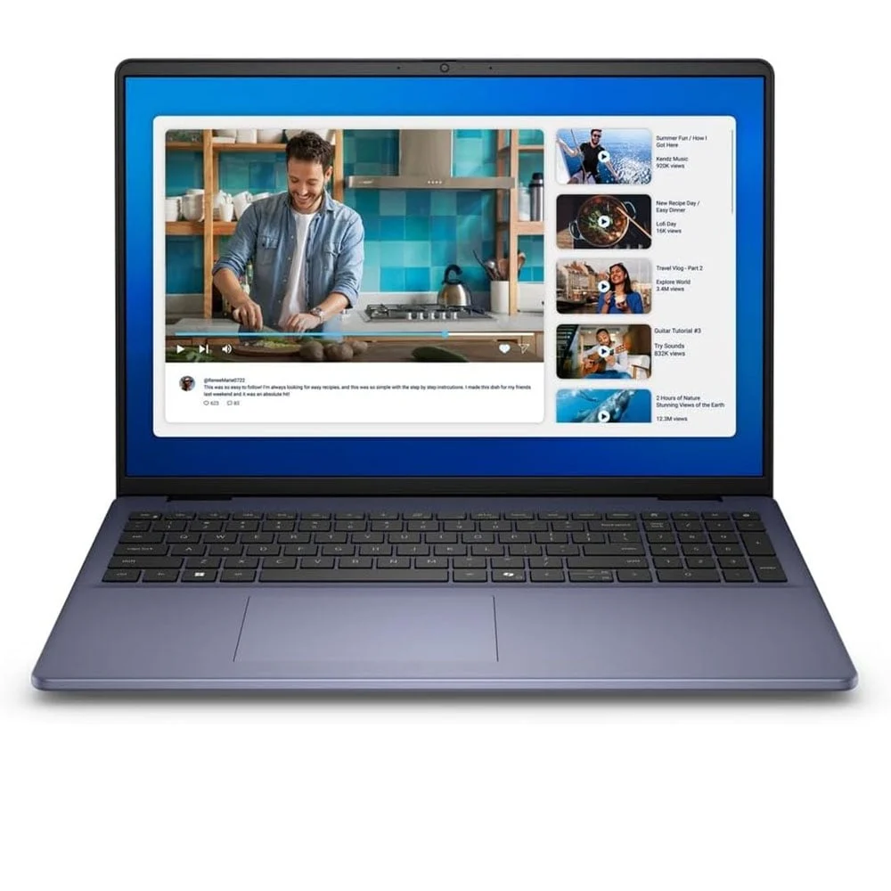 Ảnh tin Laptop Dell 16 DC16251 (P131F001) | Core 7 150U, 16GB DDR5, SSD 1TB NVMe, 16" FHD+ Touch, W11, Ice…
