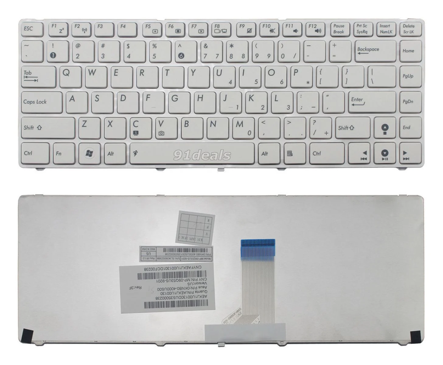 Ảnh tin Bàn phím laptop Asus K42, A42, A42F, A43, K43, K84, U30, U31, U35, U45, U80, U81, UL30, UL80, P42…